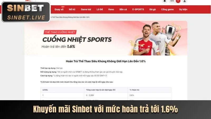 Ứng dụng 818win trên điện thoại